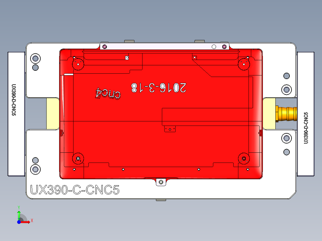 UX390-D-CNC5-0321前视图