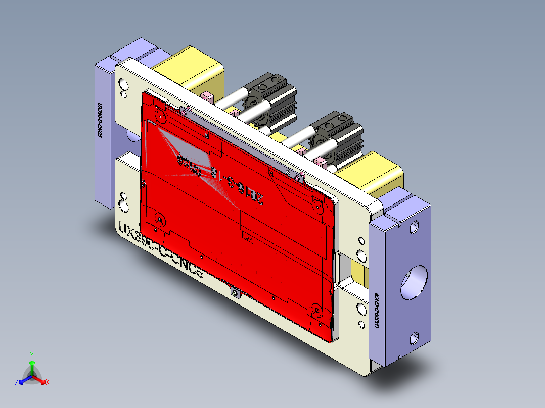 UX390-D-CNC5-0321正等轴测图