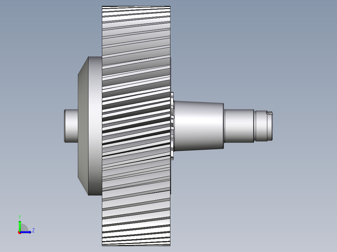 齿轮啮合 (114)左视图