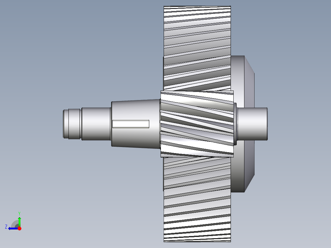齿轮啮合 (114)右视图
