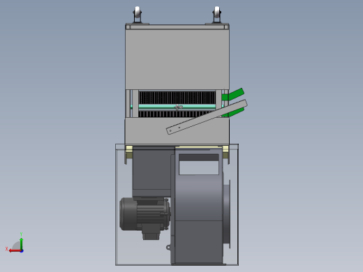 Q231-往复式振动筛设计【三维SolidWorks】后视缩略图