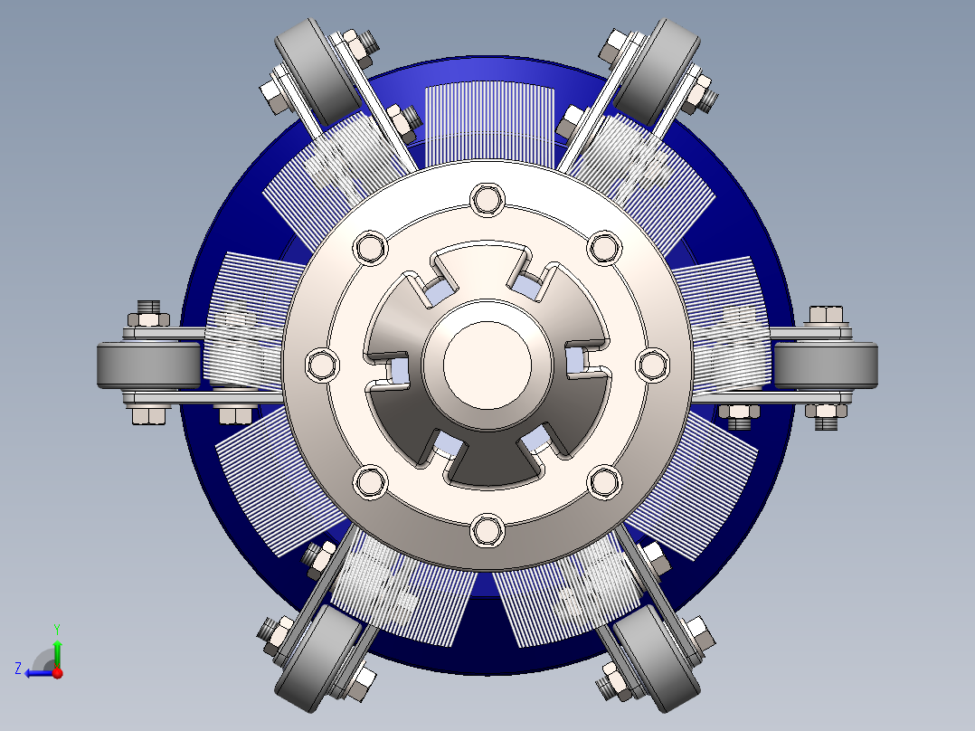 超声波管道检测工具右视图