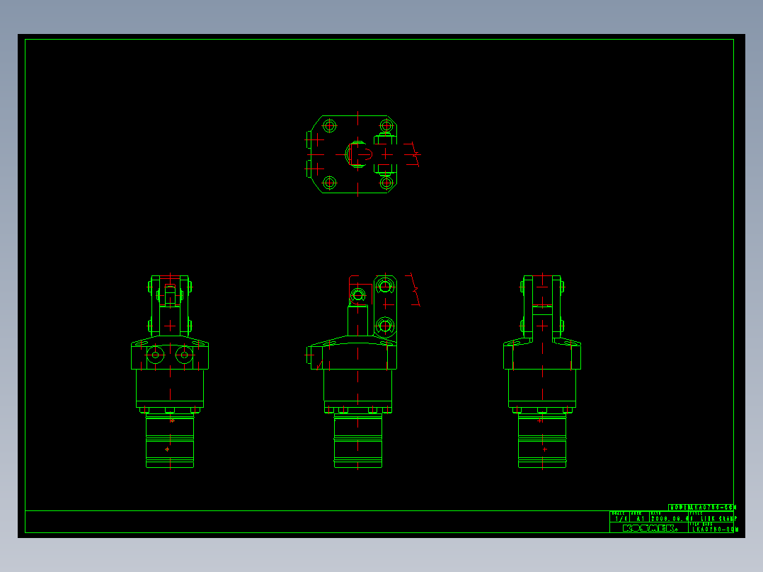 KOSMEKLKA0750-CCM_rev1多系列多零件图纸模型
