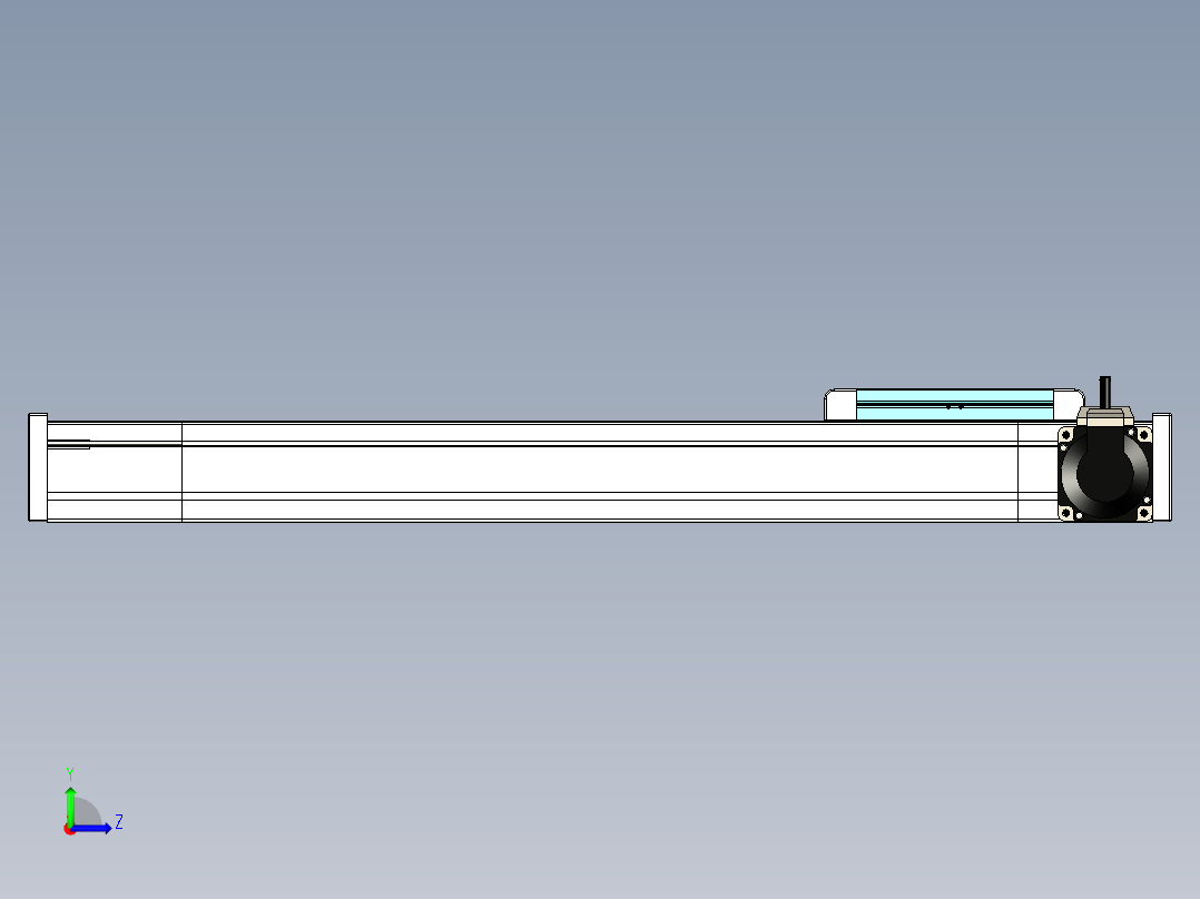 欧规系列-LB6A-L130-S450-BR-ZP40-C3左视图