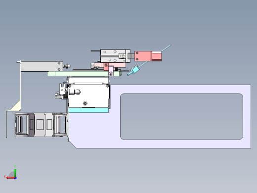 直线移载模组后视缩略图