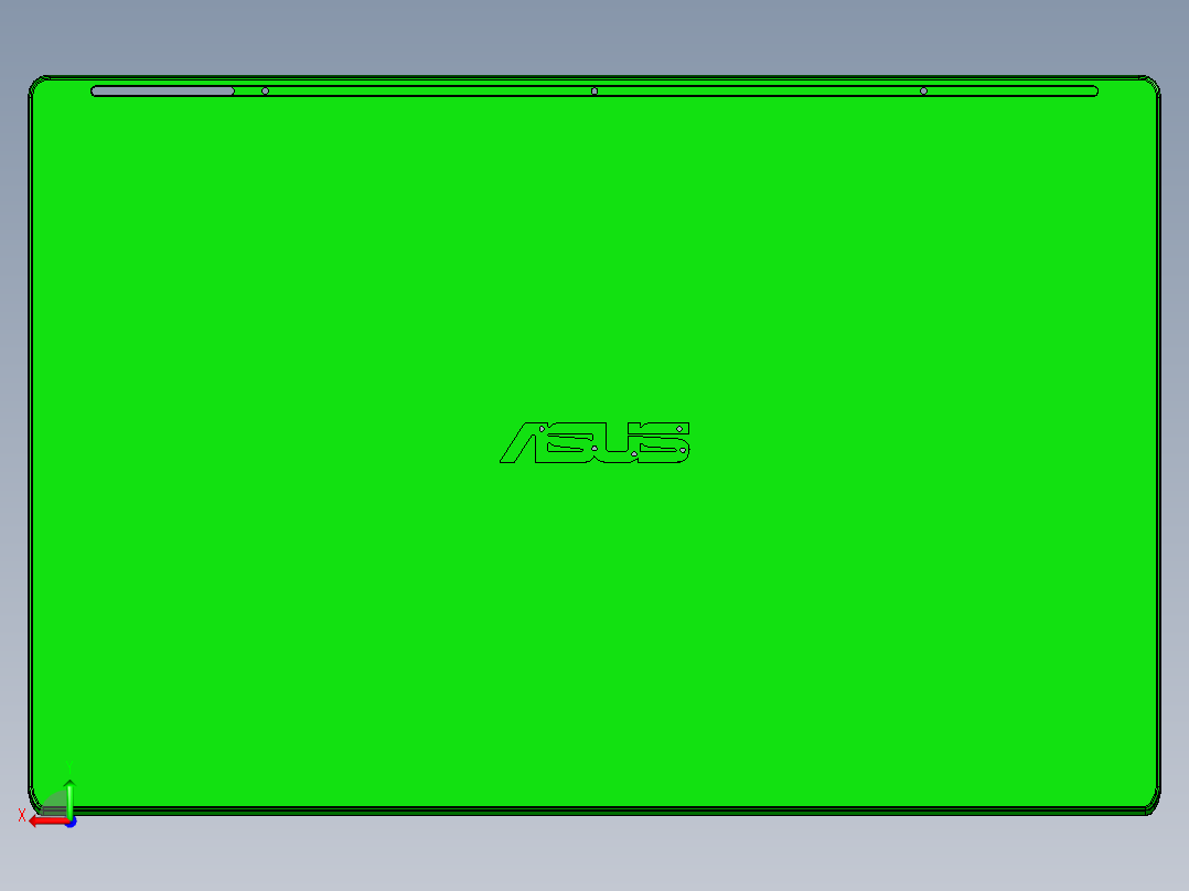冲压金属外壳铣挂点避位编程程序模型后视图