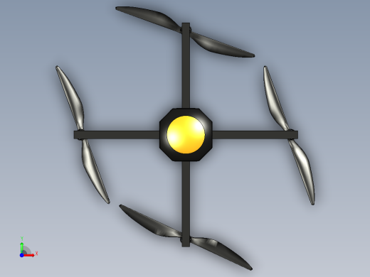 微型无人机前视缩略图