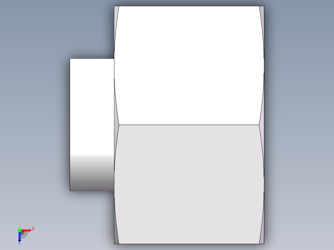 锥孔螺堵、9C-22俯视图