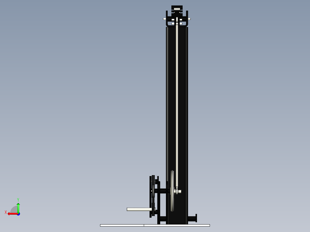 A3003413-自制动力锤后视图