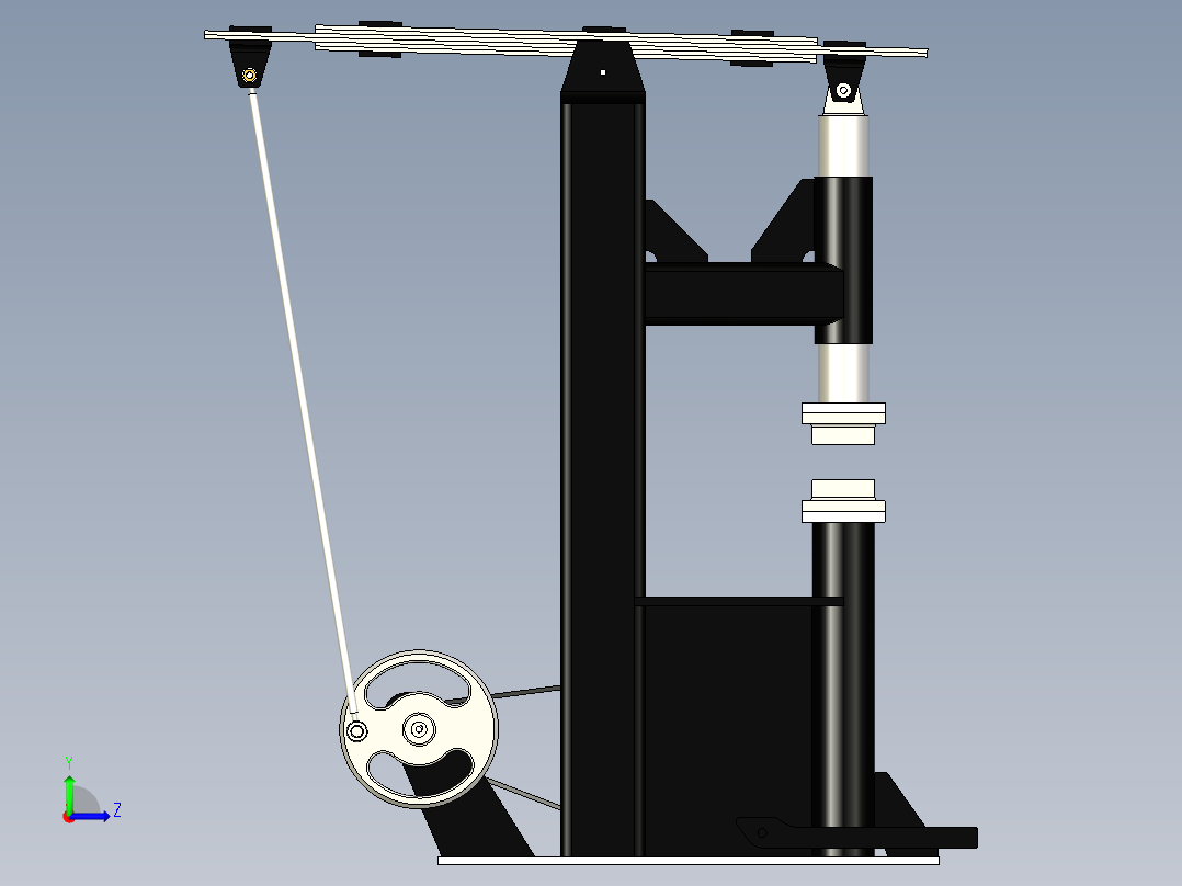 A3003413-自制动力锤左视图