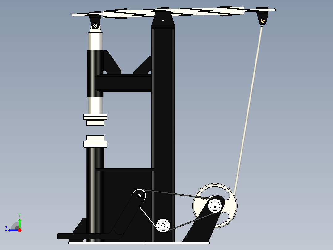 A3003413-自制动力锤右视图