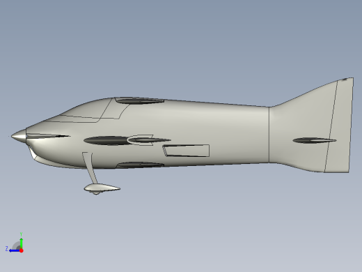 B2004132-RC F3A 单翼机右视缩略图