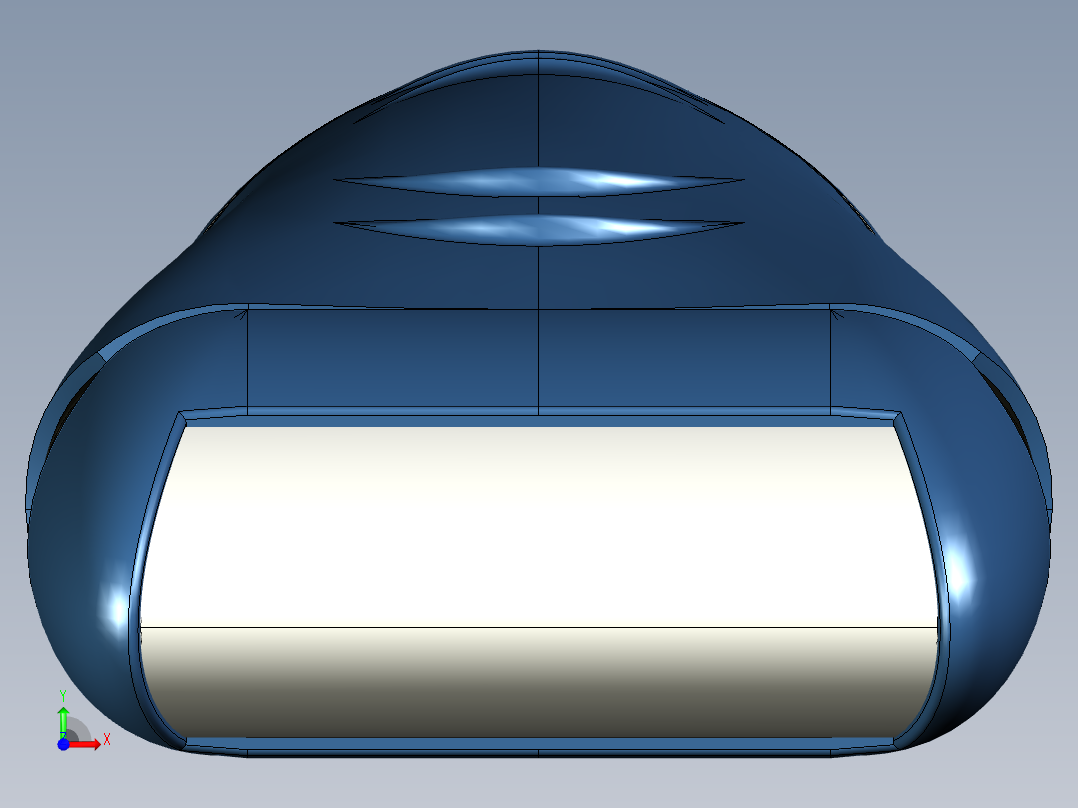 博朗电动剃须刀前视图