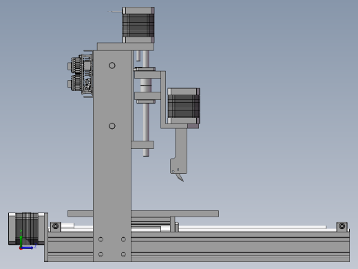 CNC 4轴左视缩略图
