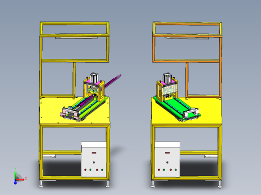 车门导槽唇边切割工装