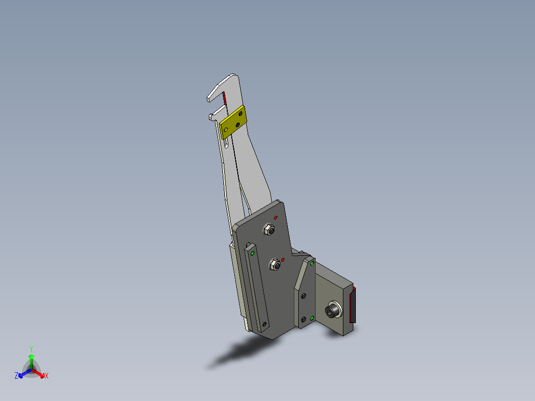丝网焊接机气动夹具