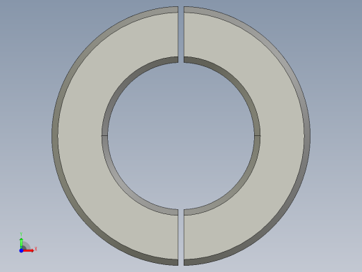 圆形固定轴套H-703前视缩略图