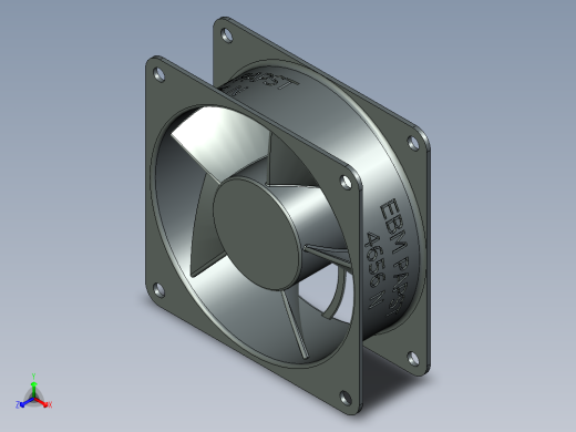 120_120_38风扇正等轴测缩略图
