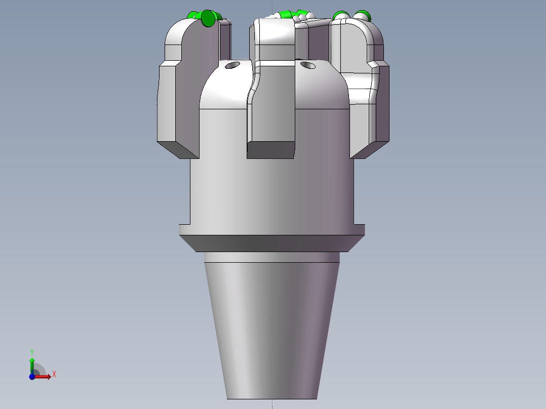 PDC钻头--1693333--50前视图