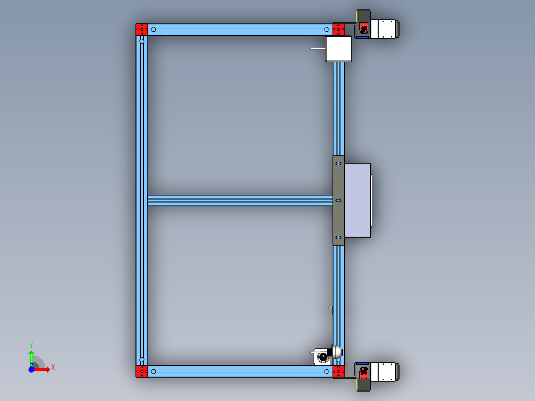 围栏设计前视图