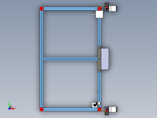 围栏设计前视缩略图