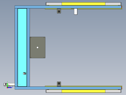 围栏设计左视缩略图