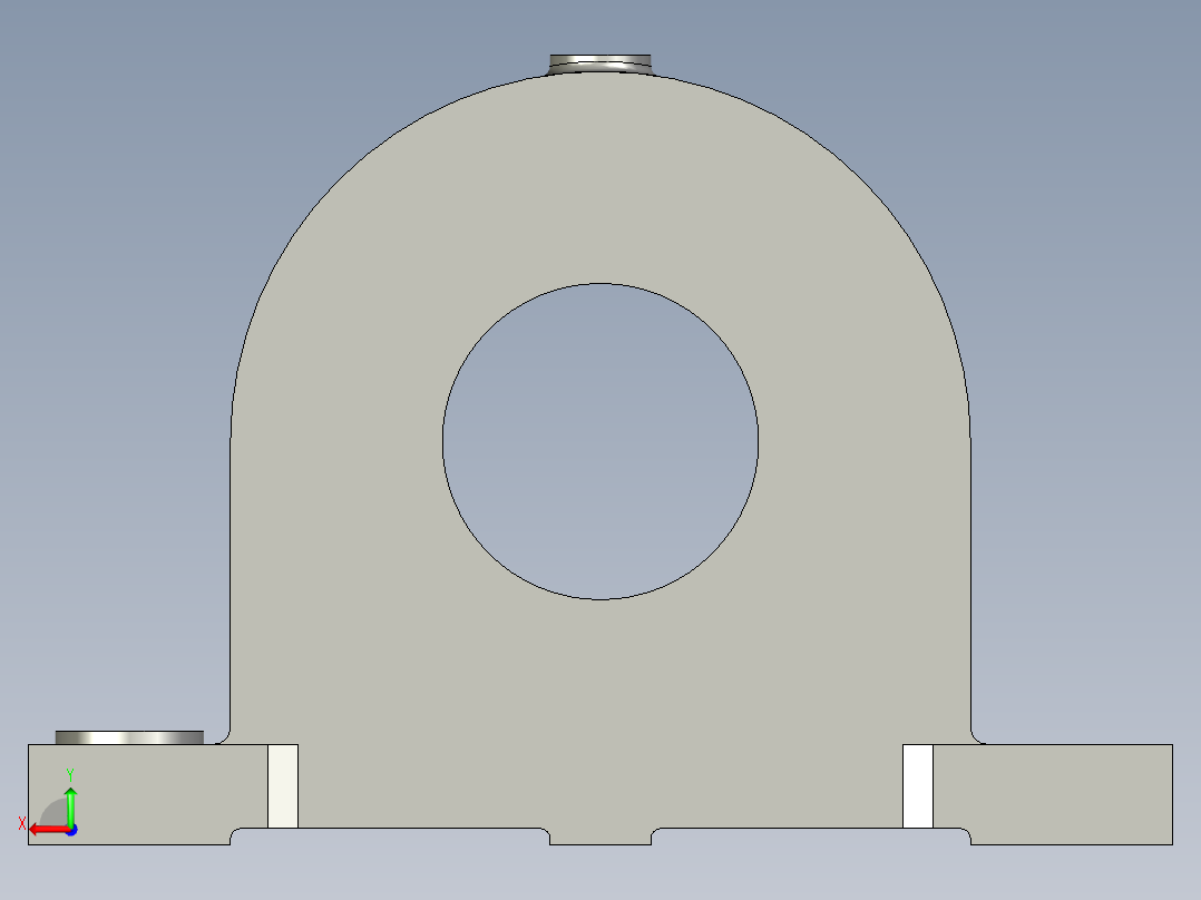 TGT10050C-4轴承座1后视图