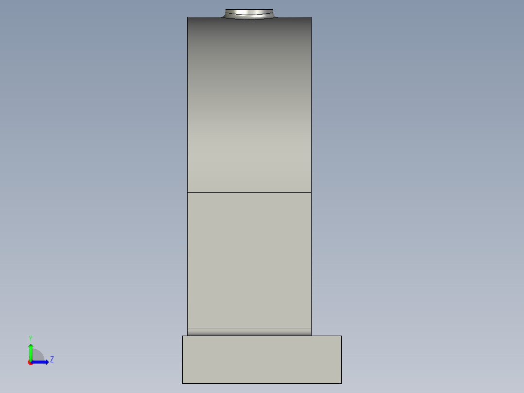 TGT10050C-4轴承座1左视图