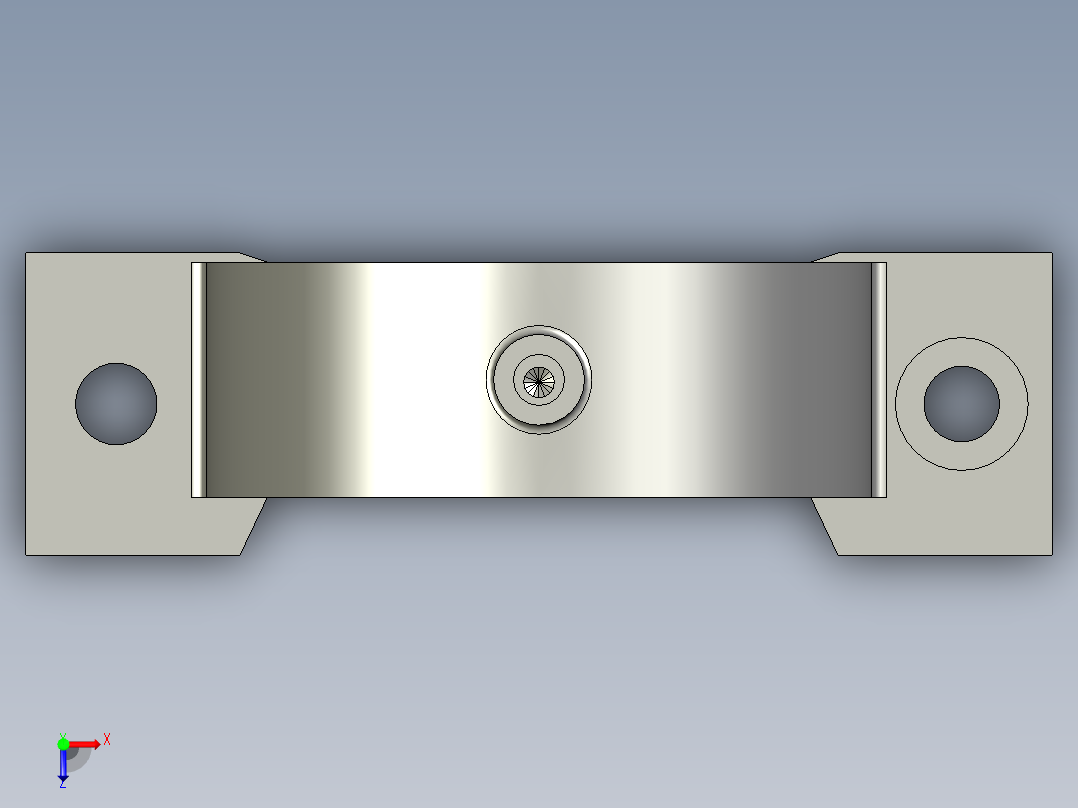 TGT10050C-4轴承座1俯视图