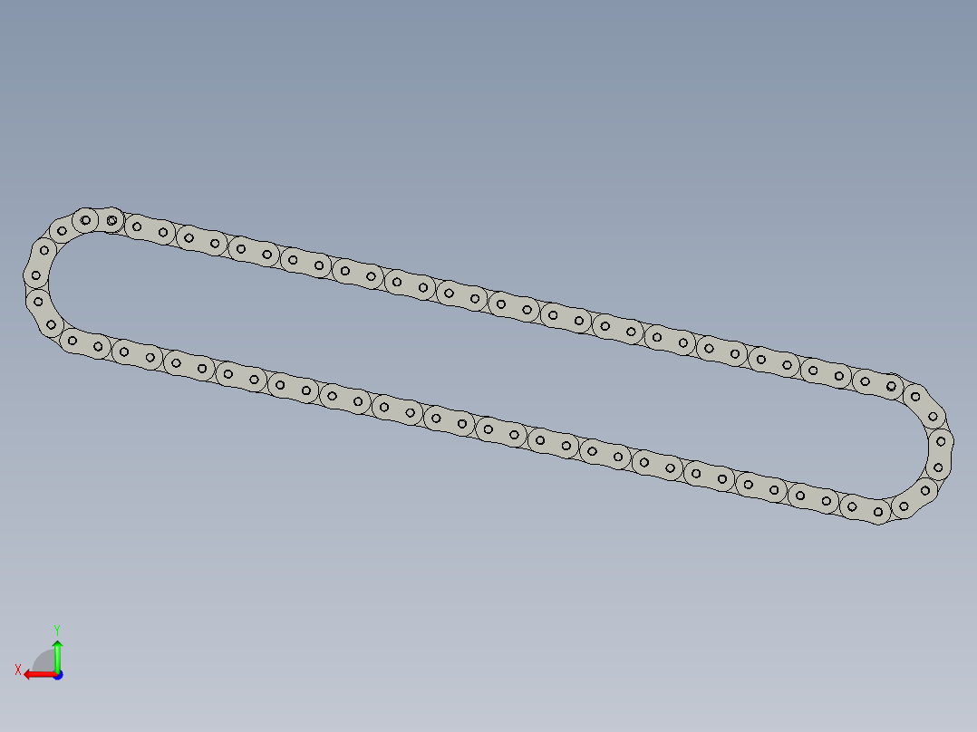 16A中心760链条后视图