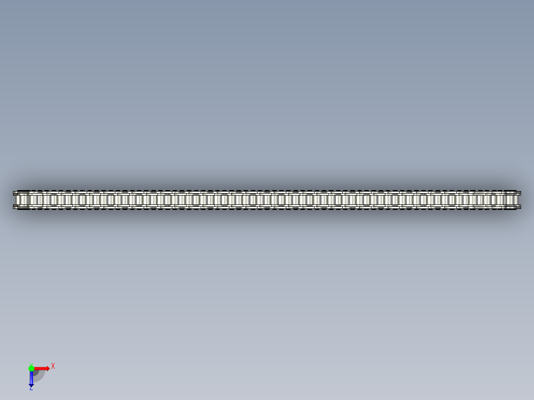 16A中心760链条俯视图