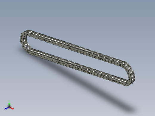 16A中心760链条正等轴测缩略图