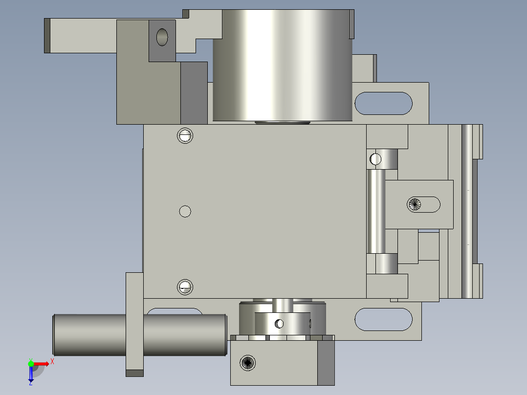 TB-05-00右送布机构俯视图