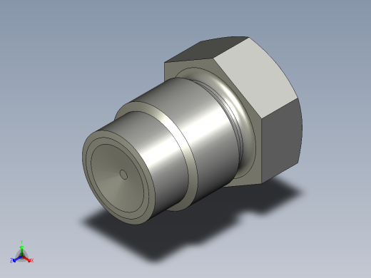 钢丝自动裁切设备产线设计-JBZQ4453-1997高压螺塞(油用)dG134AG12A335正等轴测缩略图