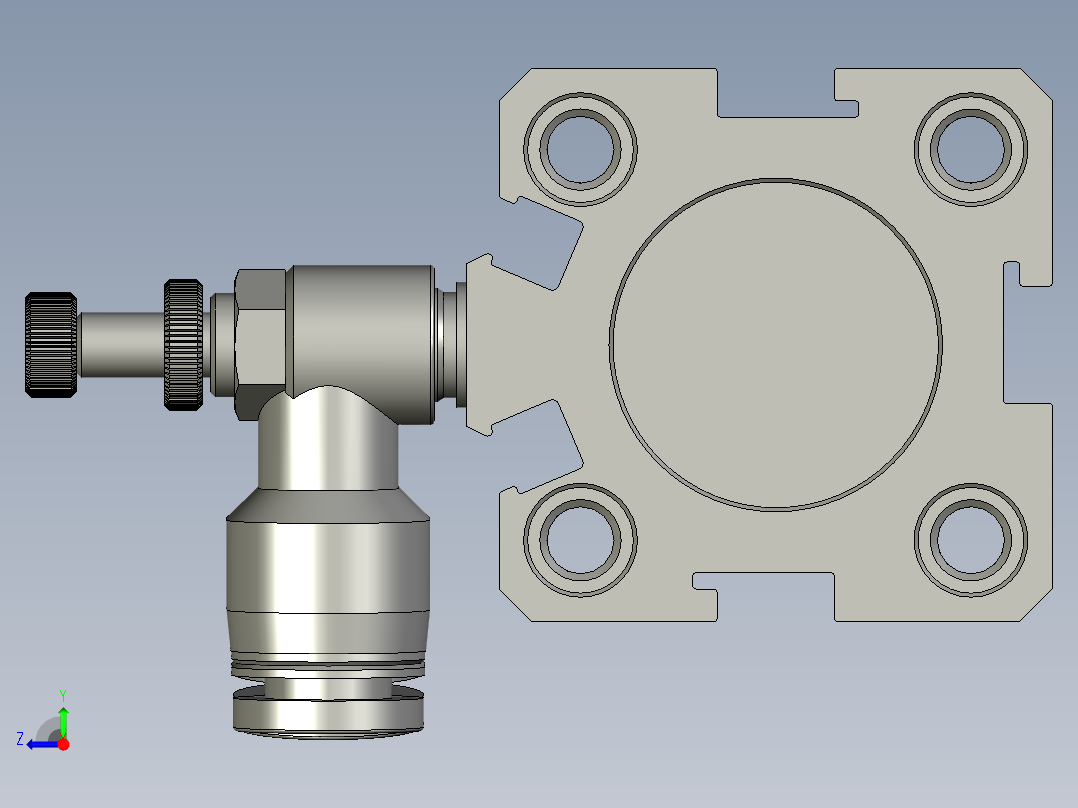 滚轮清洗机-SDA20x50右视图