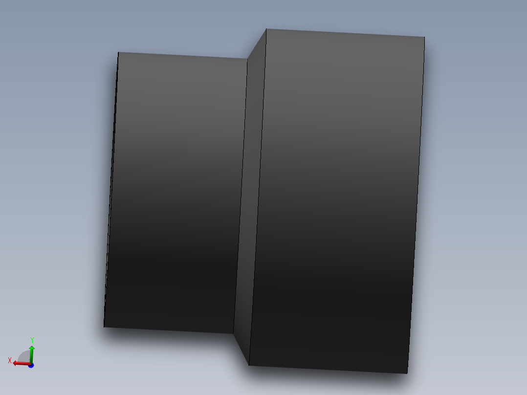 大小头-UPVC DN20-DN400主视图