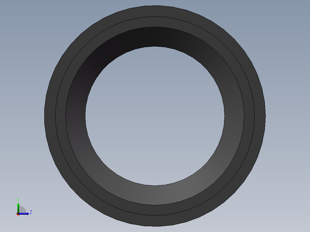 大小头-UPVC DN20-DN400左视图