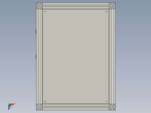 托盘运输的输送装置俯视缩略图