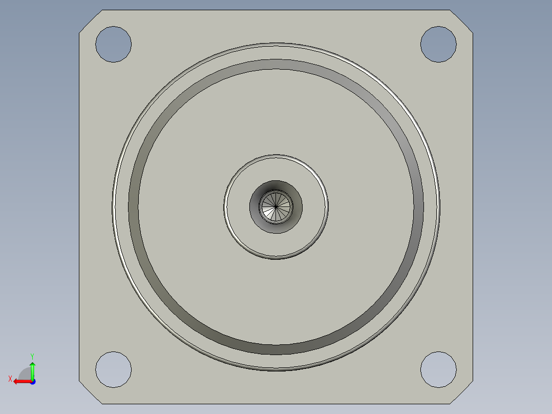 AB060-050-S2-P2减速机后视图