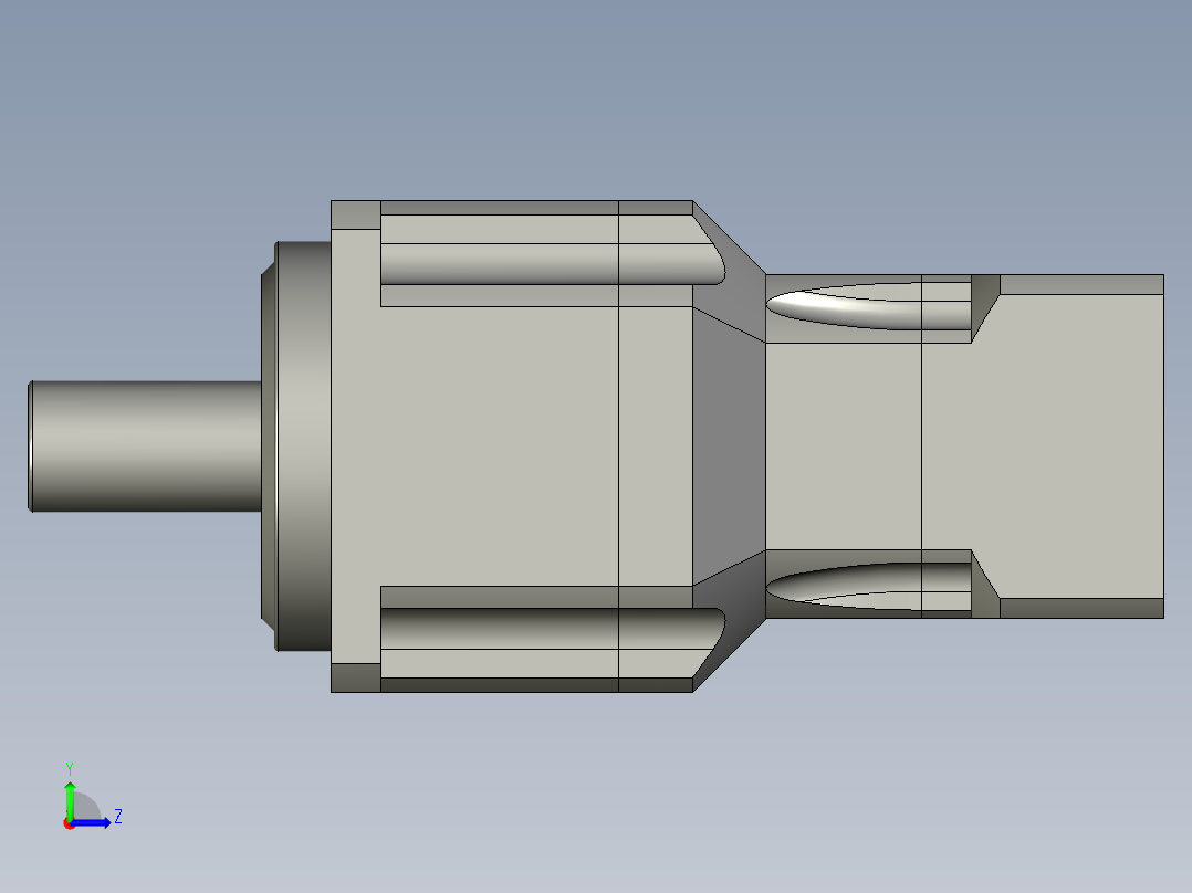 AB060-050-S2-P2减速机左视图