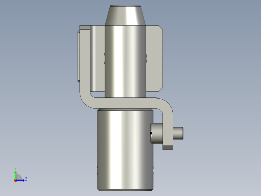 AXB23SS801300-NMT标准-防坠销支架组件左视缩略图