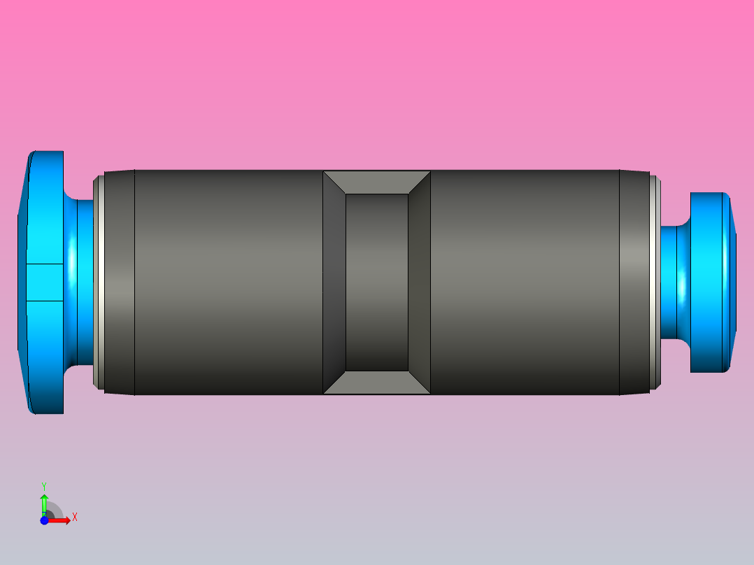 快插接头QSM-3-2前视图