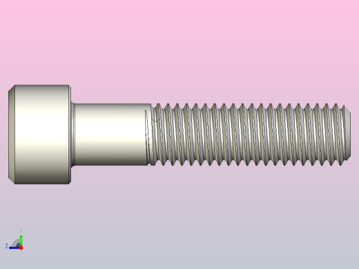 DIN_EN_ISO_4762_M10x45.ipt内六角螺钉右视缩略图