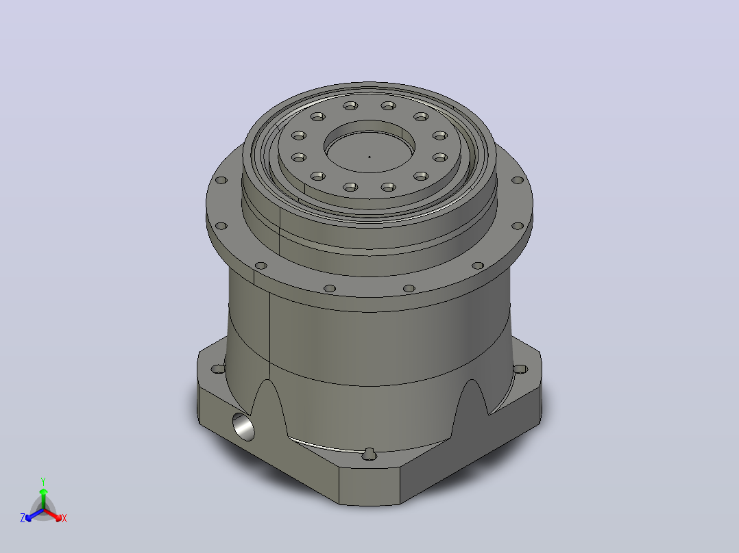 BDB 180变速器正等轴测图
