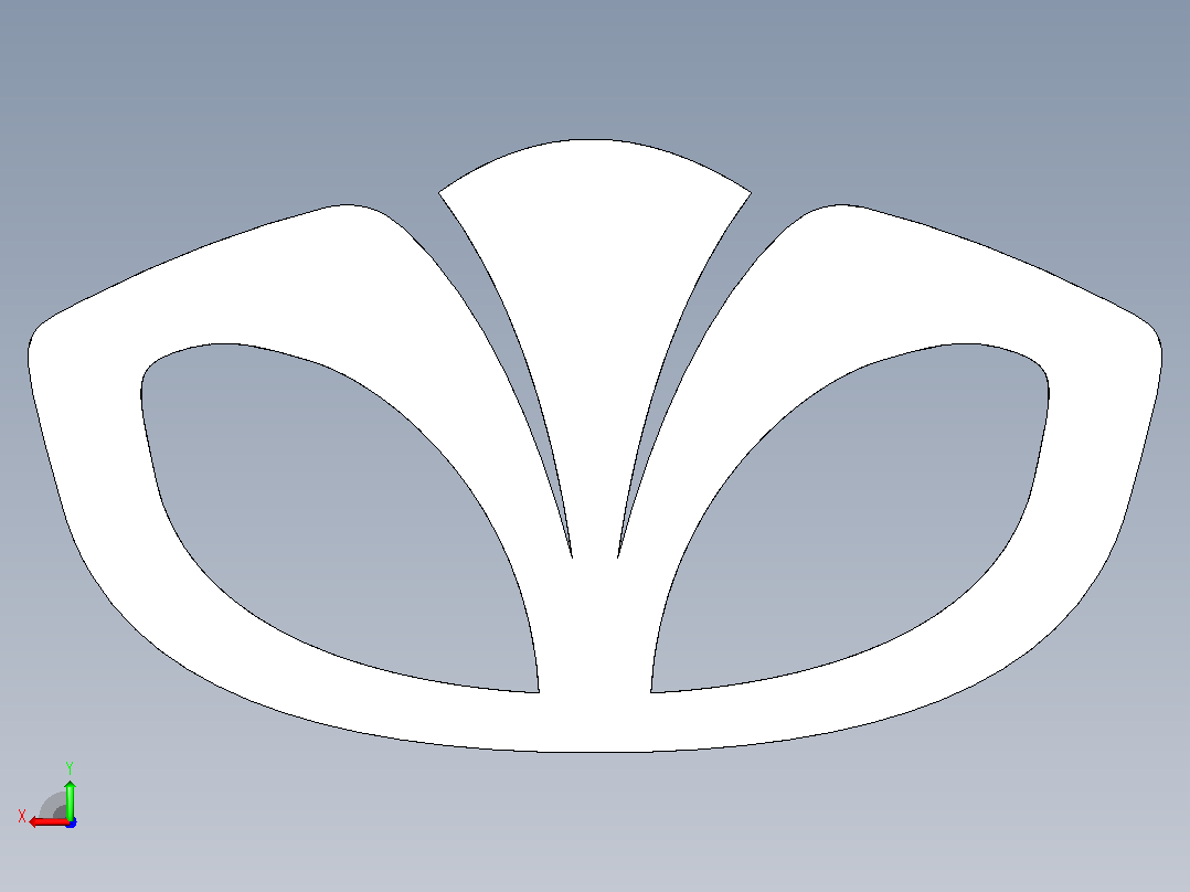 大宇标志后视图