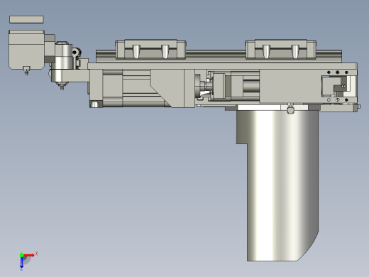 电机转子装配夹具俯视缩略图