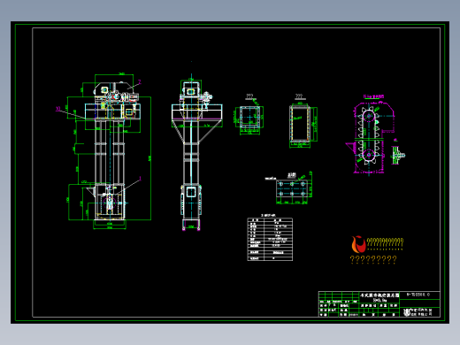 N-TGD500提升机总图