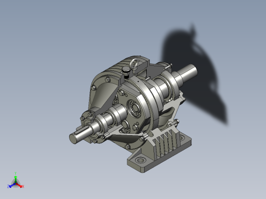一款行星齿轮的SW3D模型
