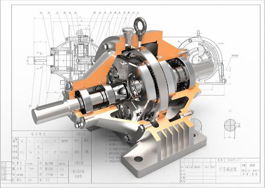 一款行星齿轮的SW3D模型缩略图