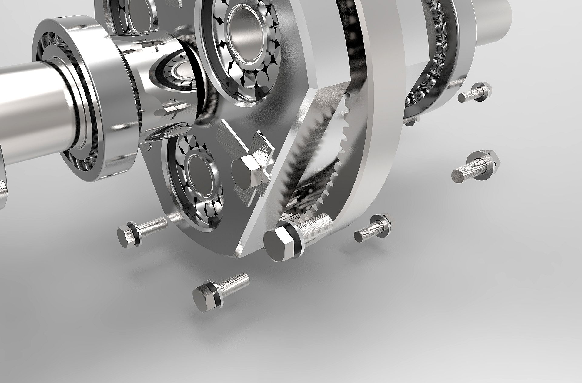 一款行星齿轮的SW3D模型